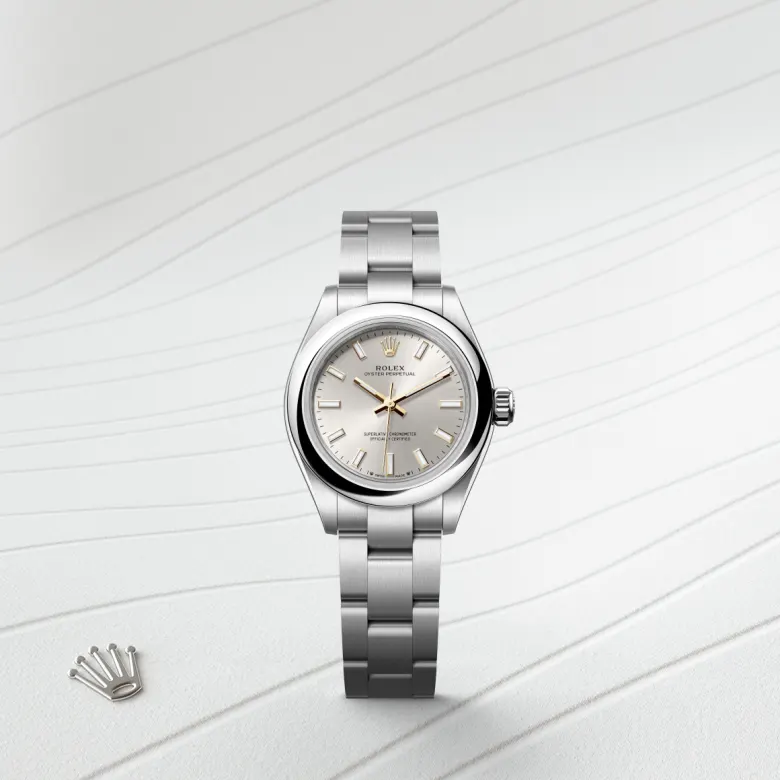 ROLEX OYSTER コレクションボックス Rolex Oyster Perpetual 28 Oyster, 28 mm, Oystersteel M276200